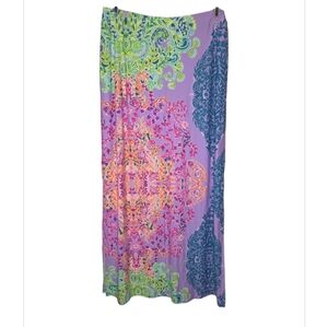 Lilly Pulitzer Inez Maxi Skirt Sunshine Vibes Size L